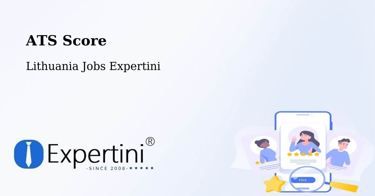Resume ATS Score & Job Description Match Tool – Silute - Lithuania Jobs Expertini