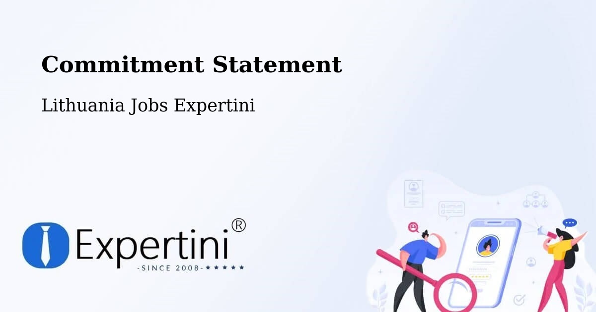 Corporate Commitment – Silute - Lithuania Jobs Expertini