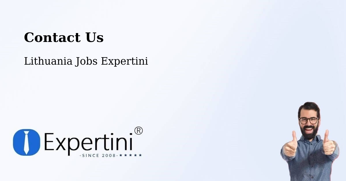 Contact Expertini – Silute - Lithuania Jobs Expertini