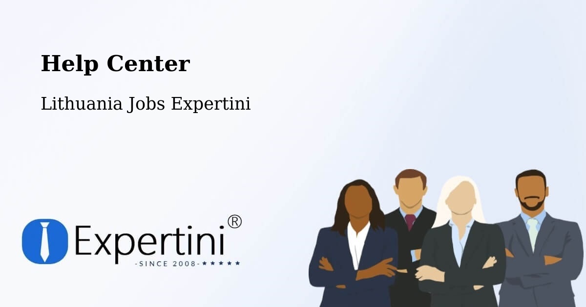 Help Center – Silute - Lithuania Jobs Expertini