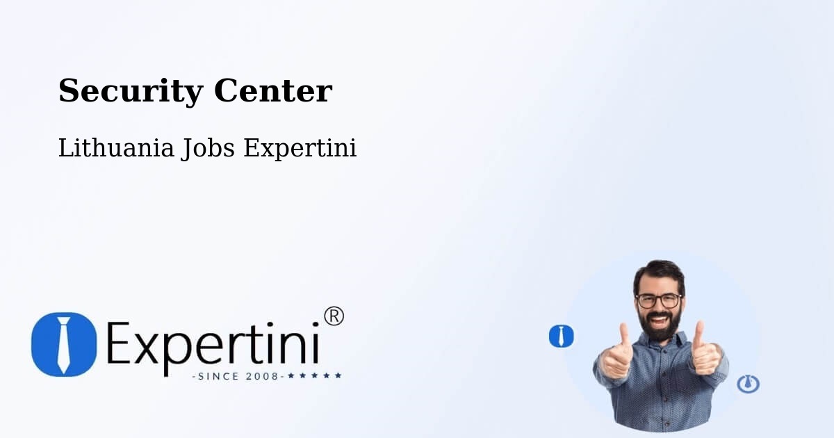 Security & Compliance – Silute - Lithuania Jobs Expertini